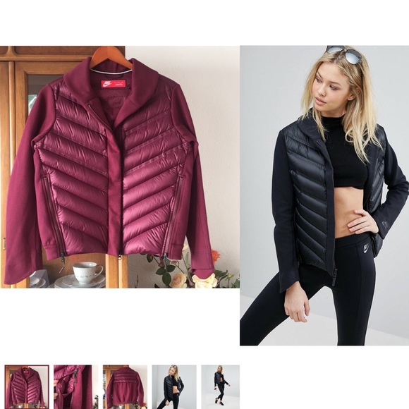 Nike Tech Fleece Aeroloft Down Bomber Jacket - Picture 1 of 8